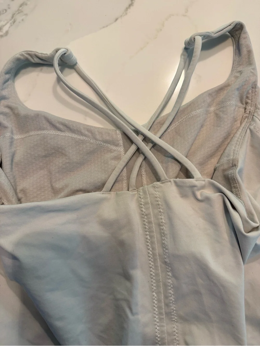lululemon athletica white Tank Top